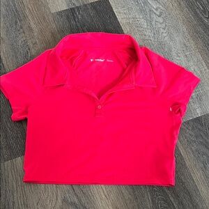 (8) Aritzia TNA Action Polo Shirt